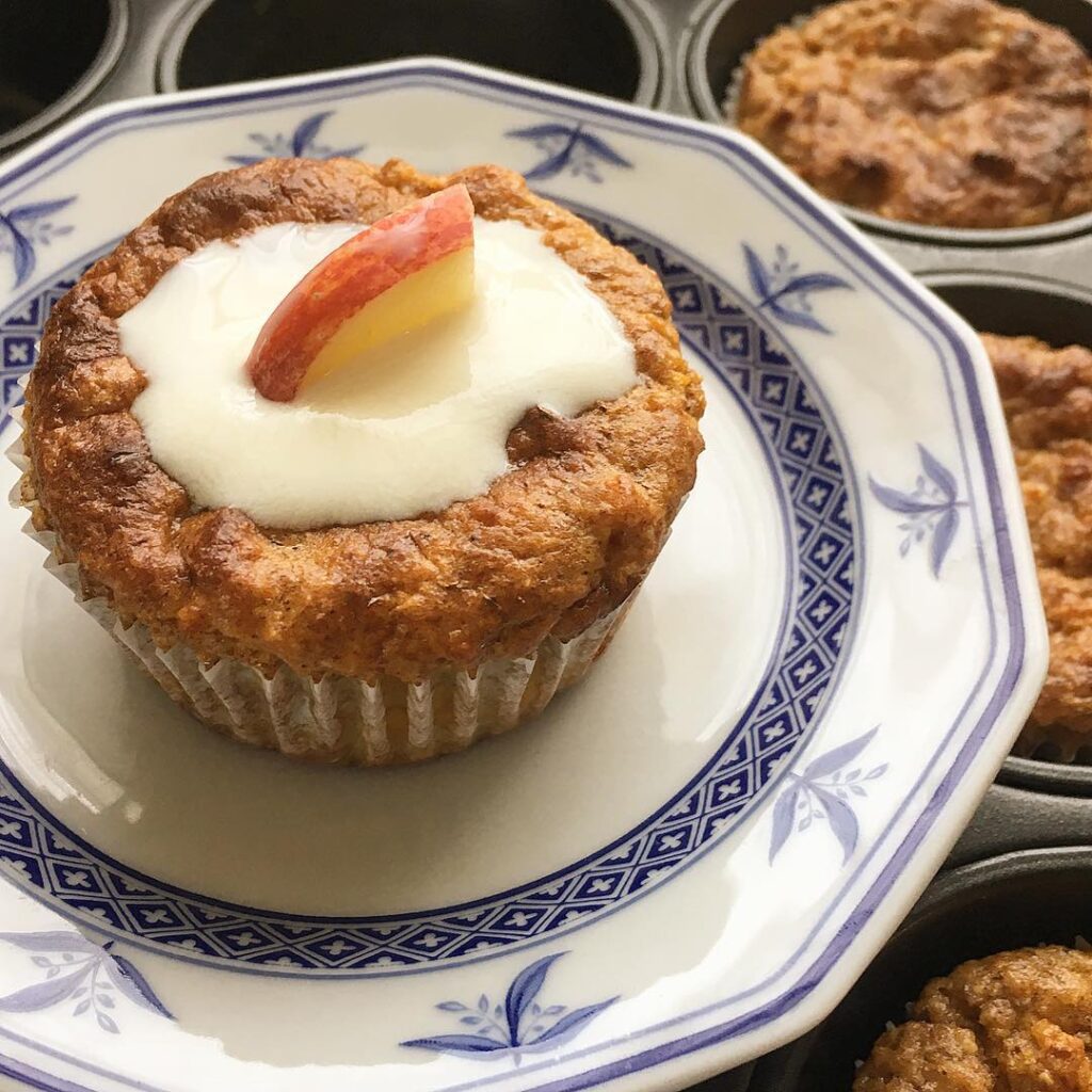 Keto-Apfelmuffins – grüne Tage Stabilisierungsphase