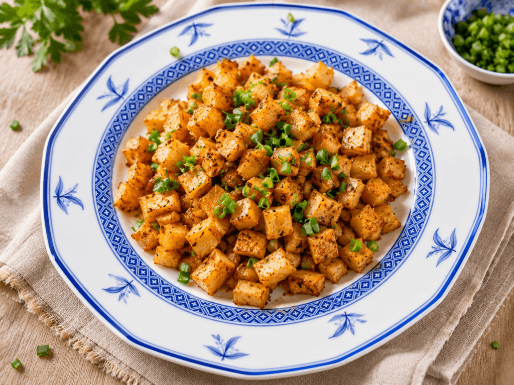 Falsche Bratkartoffeln – grüner Tag