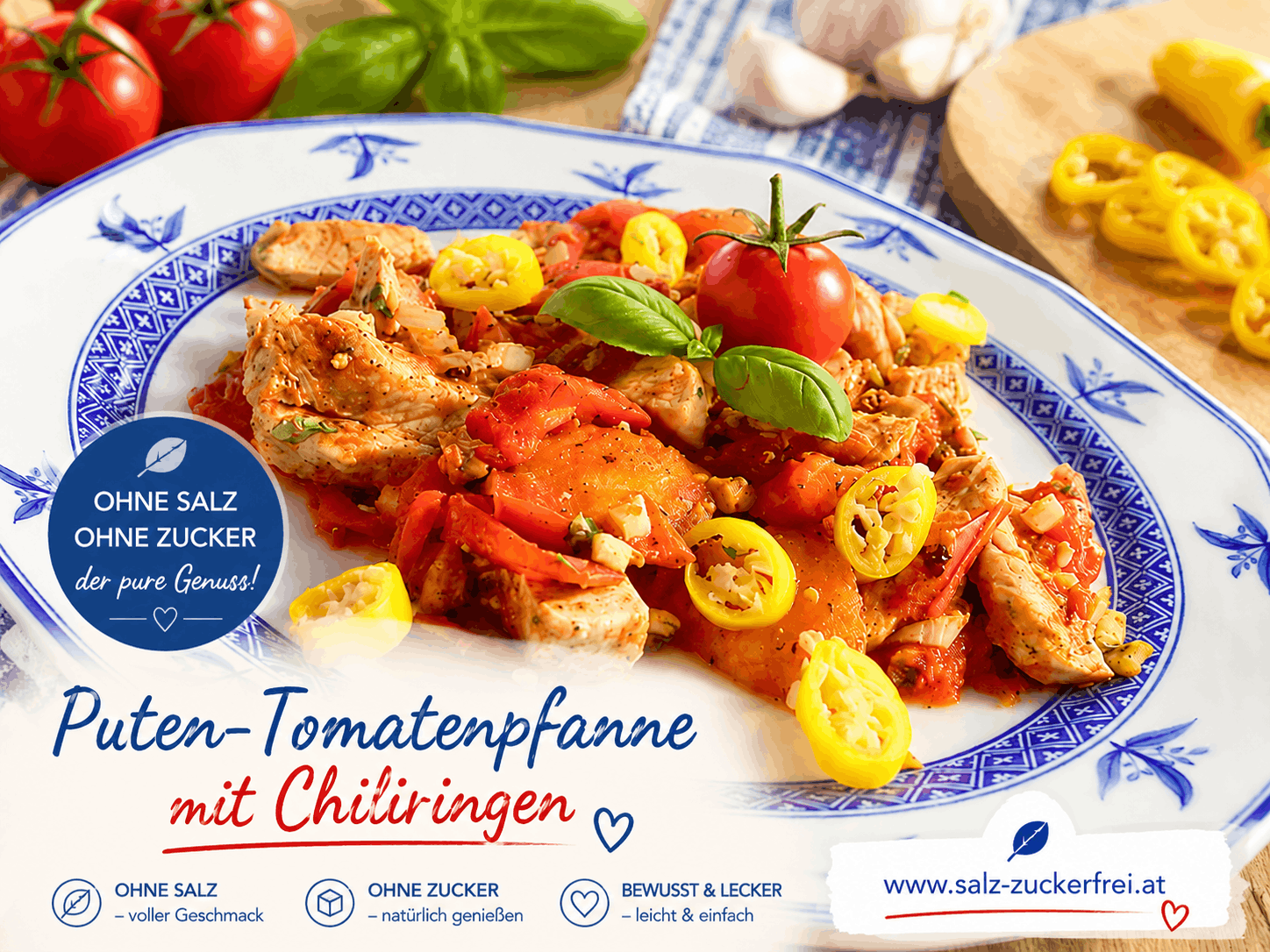 Puten-Tomaten-Pfanne – schnell, aromatisch & ideal für Reste