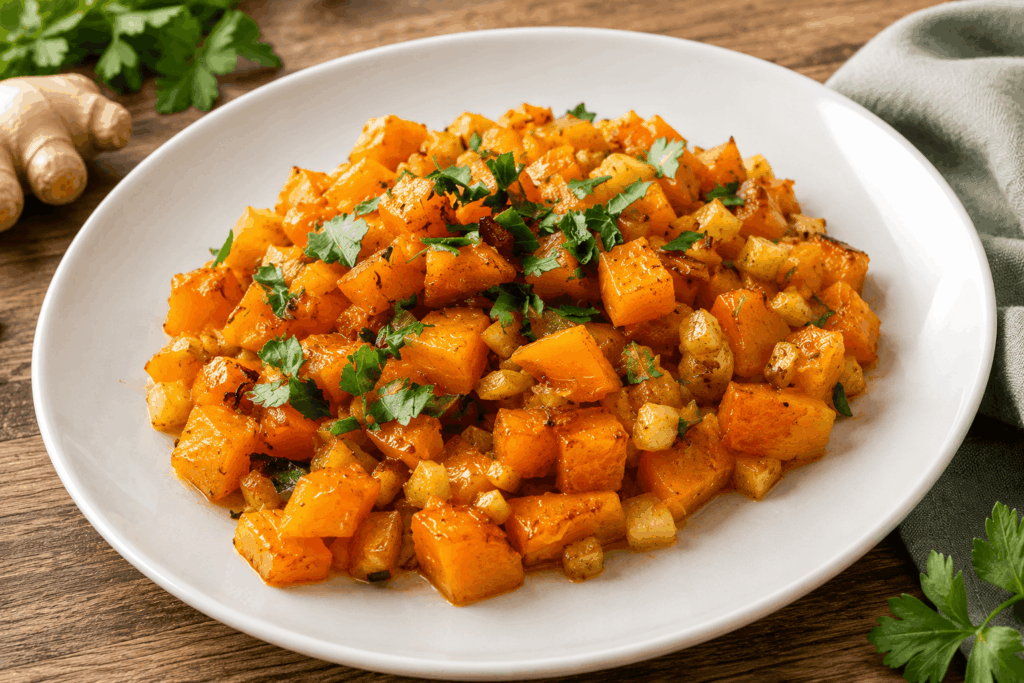Kürbisgemüse Tikka Masala