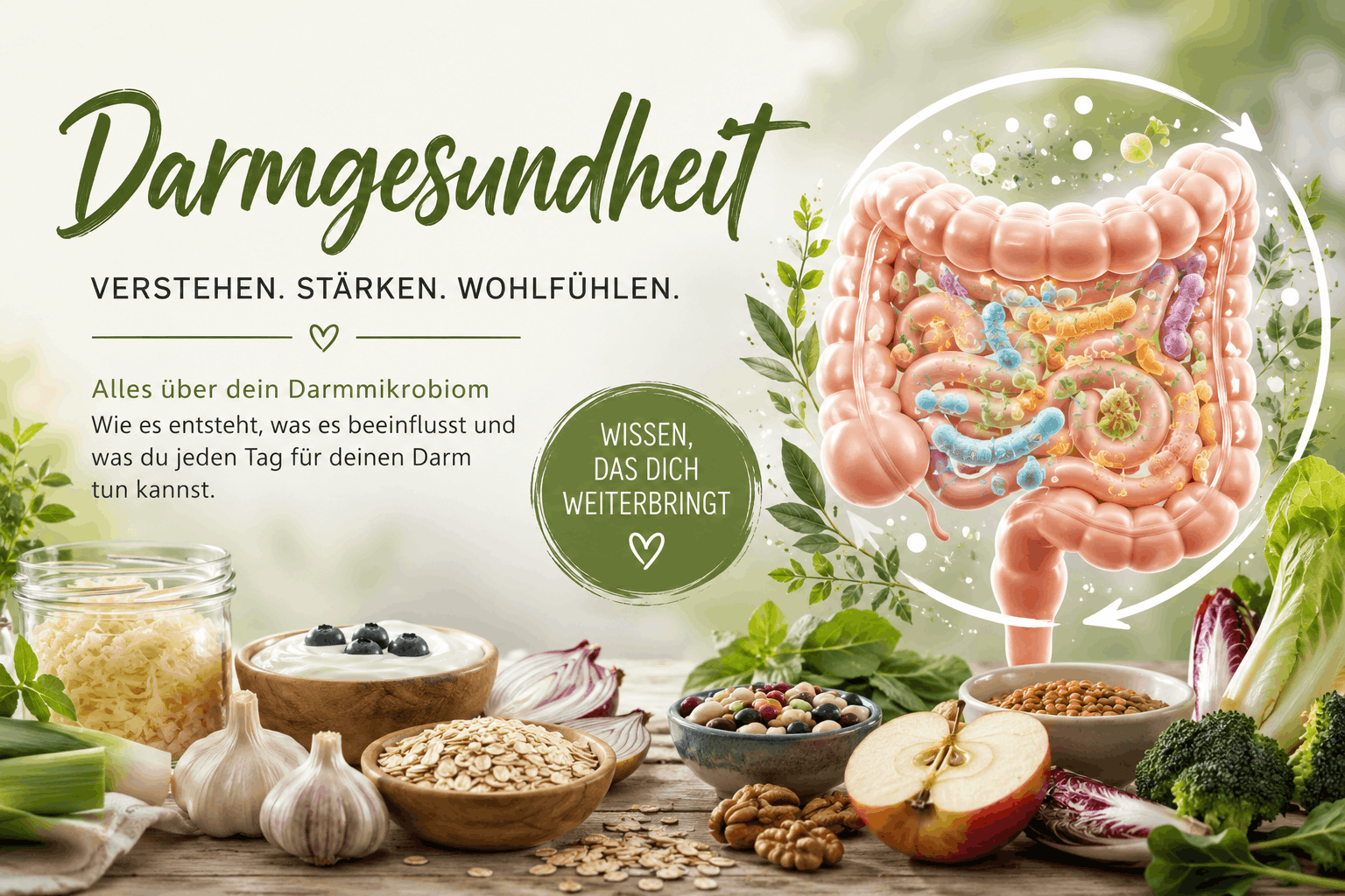Darmgesundheit verstehen, stärken und wohlfühlen