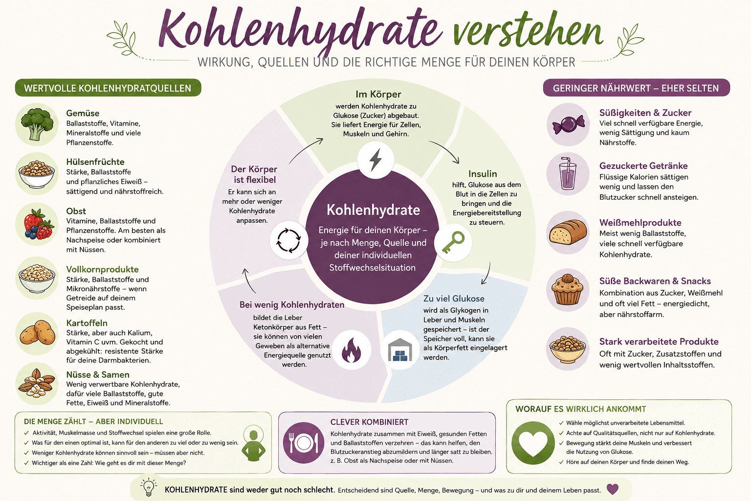 Kohlenhydrate verstehen