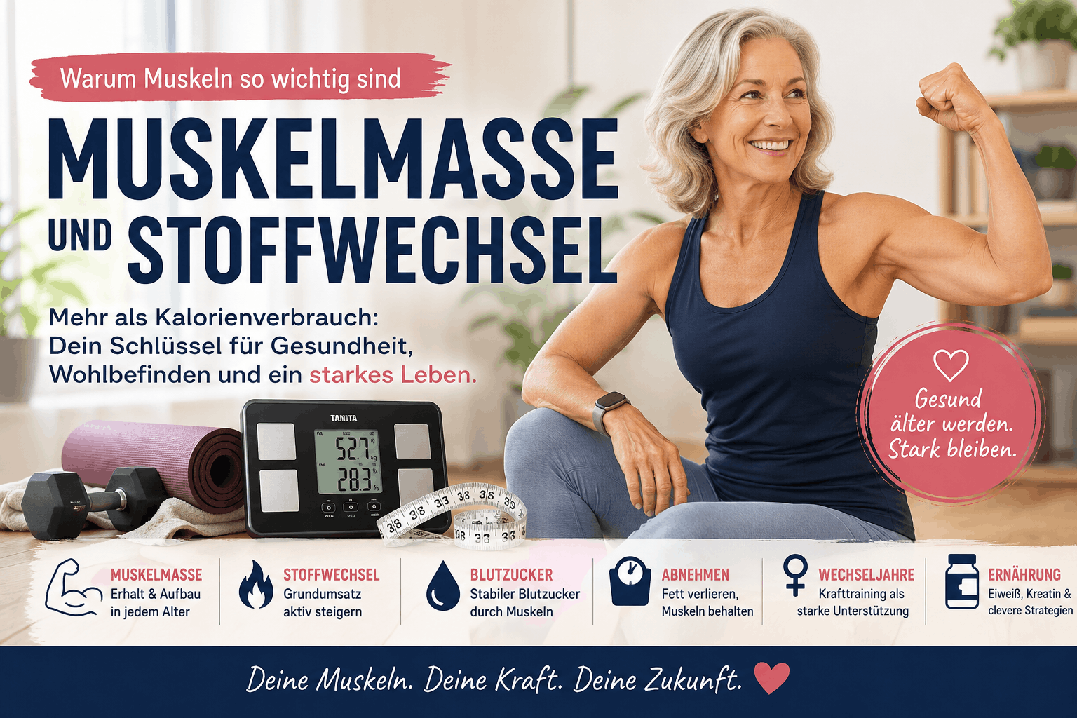 Muskelmasse und Stoffwechsel