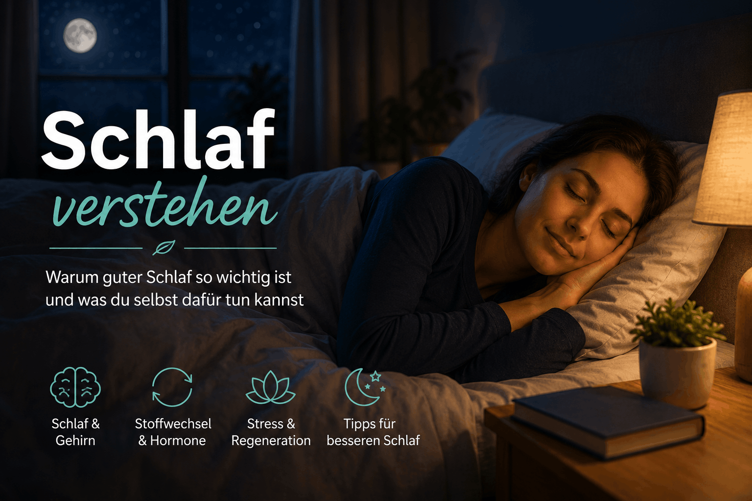 Warum guter Schlaf für Stoffwechsel, Hormone, Gesundheit und Wohlbefinden so wichtig ist