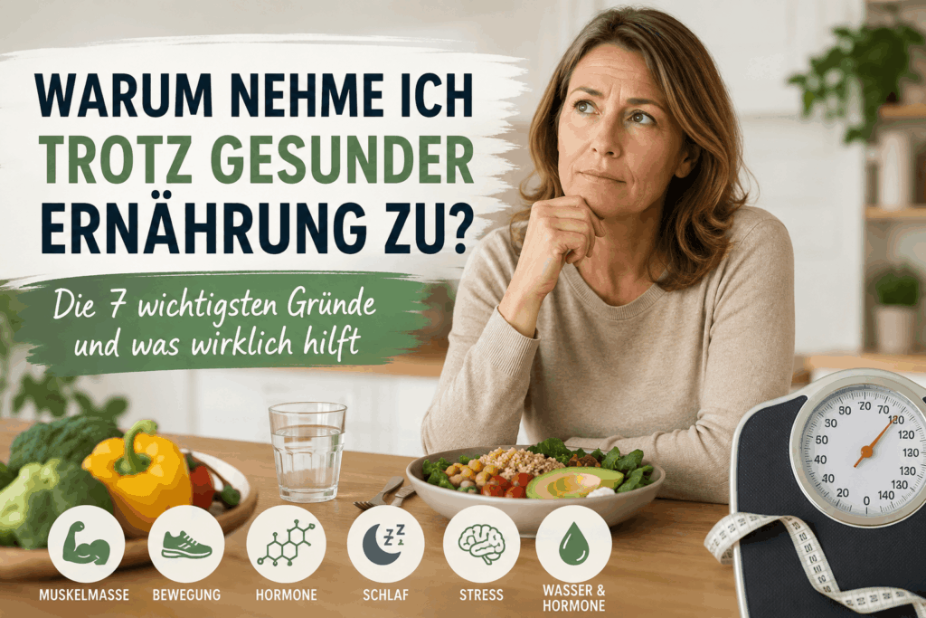 Warum nehme ich trotz gesunder Ernährung zu