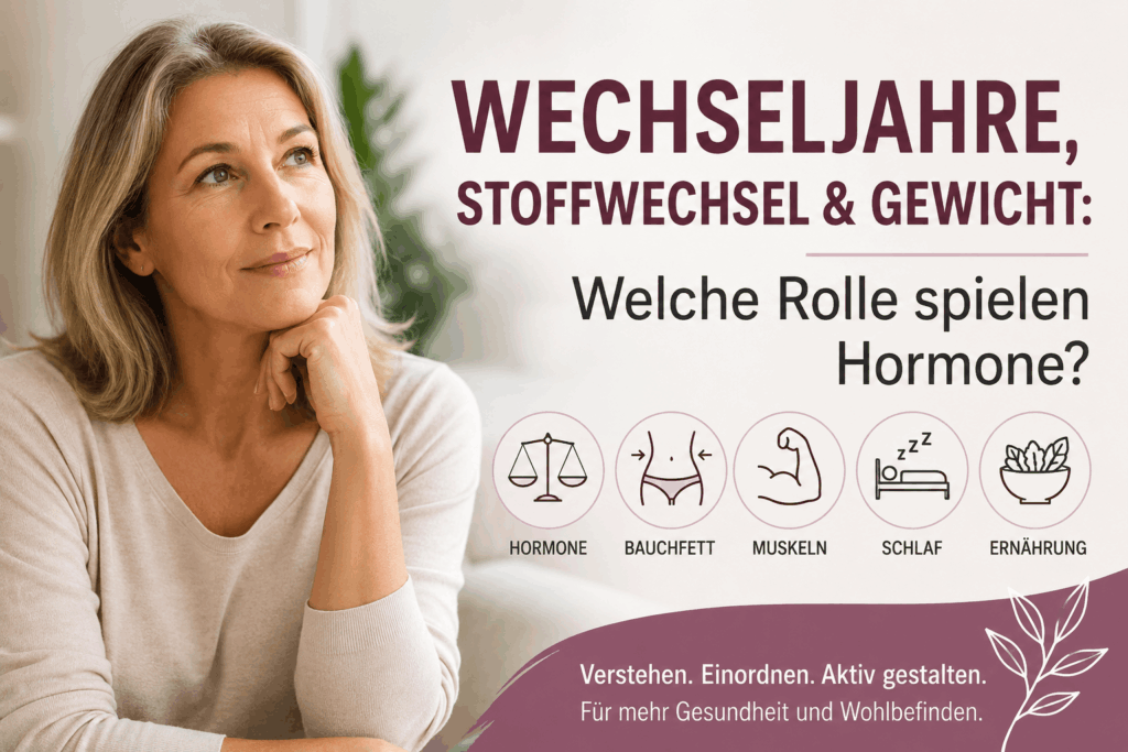 Welche Rolle spielen die Wechseljahre für Stoffwechsel und Gewicht